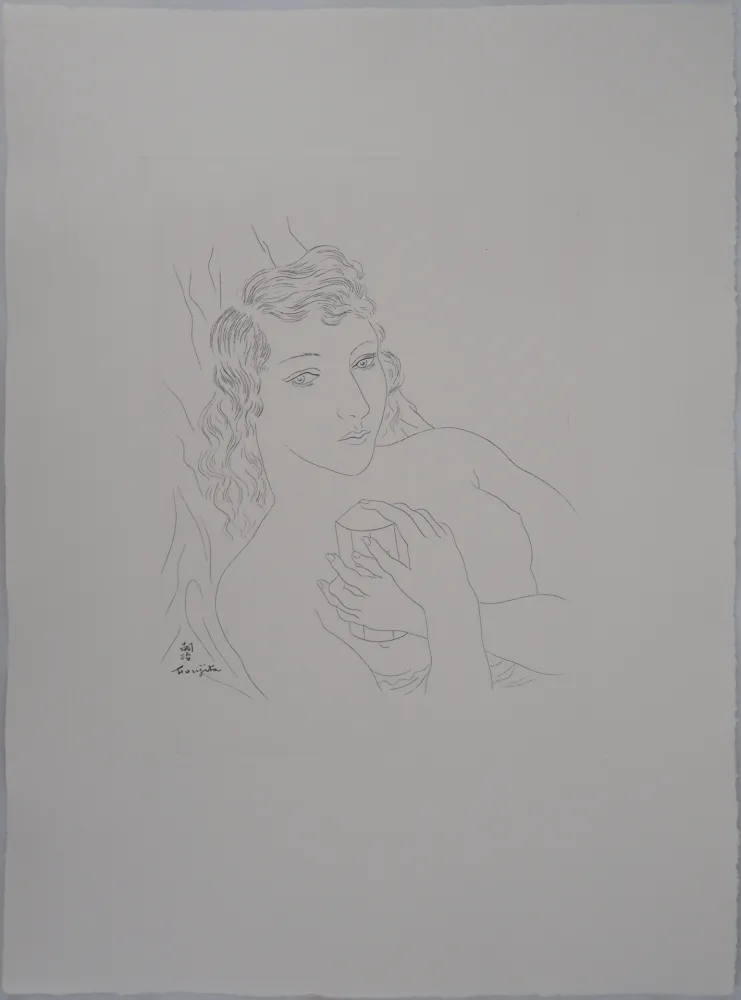 Gravura Foujita - Isabey, mon seul ami