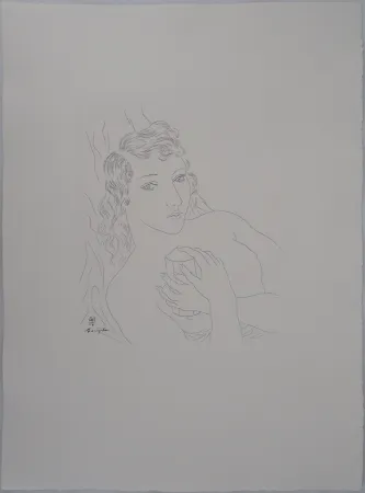 Gravura Foujita - Isabey, mon seul ami