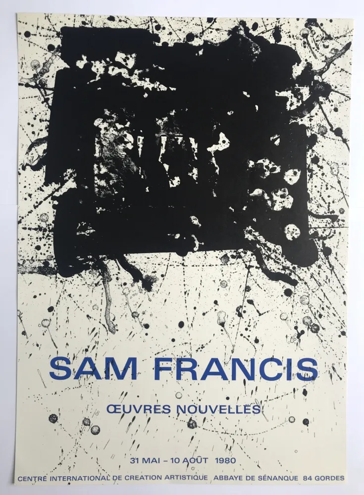 Cartaz Francis - Oeuvres nouvelles / Abbaye de Sénanque