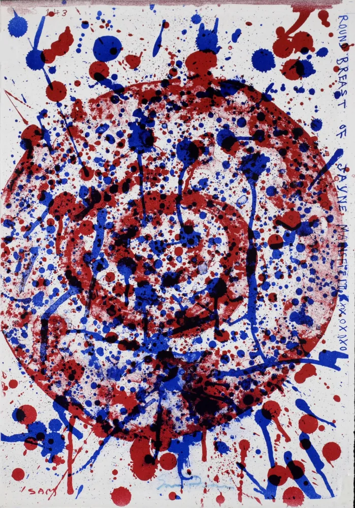 Litografia Francis - The breast of Jayne Mansfield, 1964