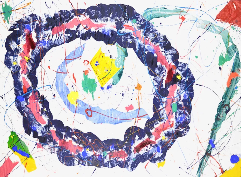 Monotipia Francis - Untitled, 1984