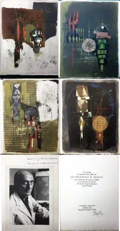 Livro Ilustrado Friedlaender - Arthur Rimbaud. LES ILLUMINATIONS. Les Bibliophiles de Provence 1979