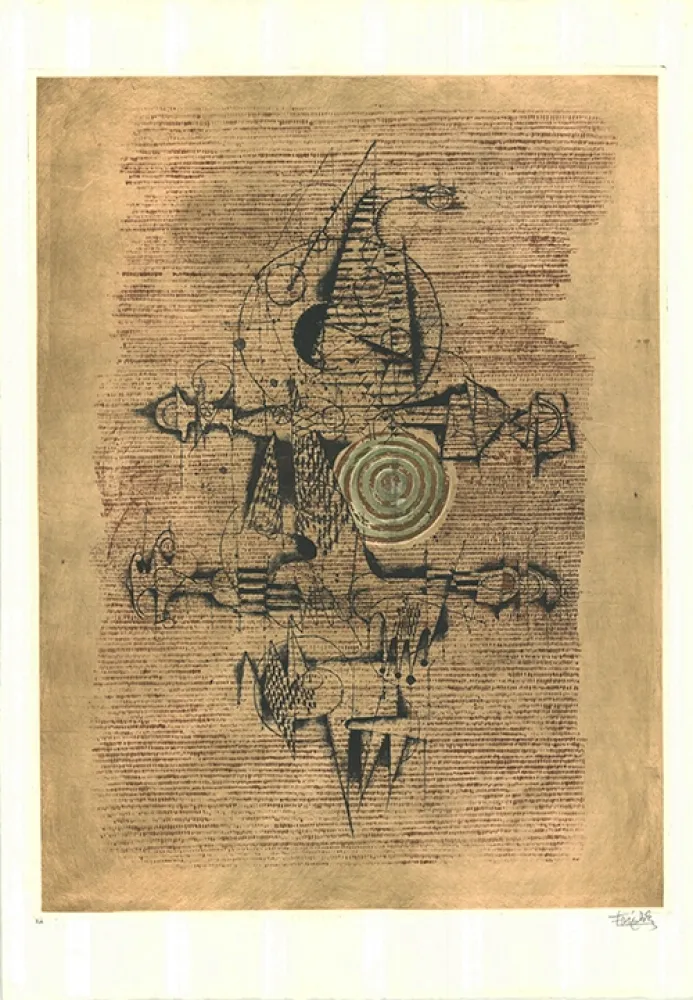 Água-Forte E Água-Tinta Friedlaender - Sur les nuages