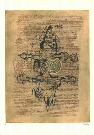 Água-Forte E Água-Tinta Friedlaender - Sur les nuages