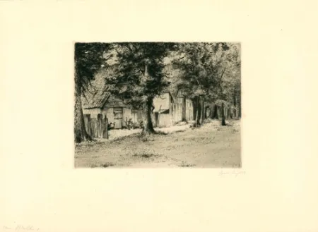 Gravura Fuchs - Am Wall