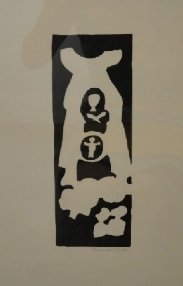 Xilogravura Gehr - Untitled