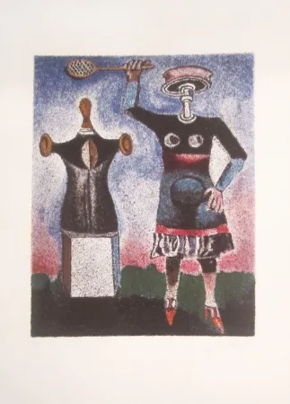 Litografia Gentilini - Untitled