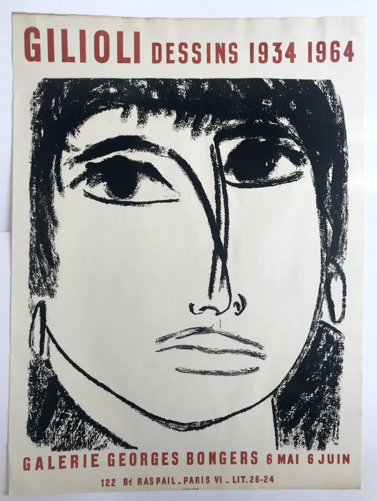 Cartaz Gilioli - Galerie Georges Bongers