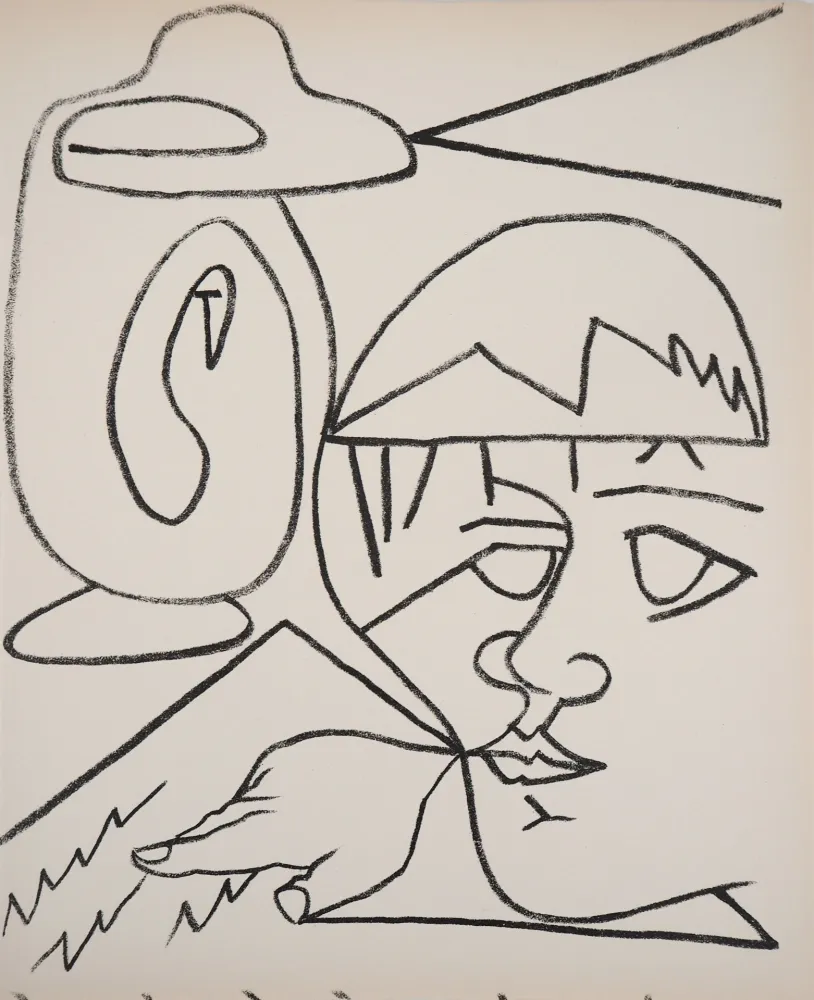 Litografia Gilot - La lecture