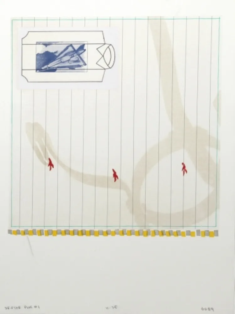 Litografia Goldberg - Drifter Plus #1