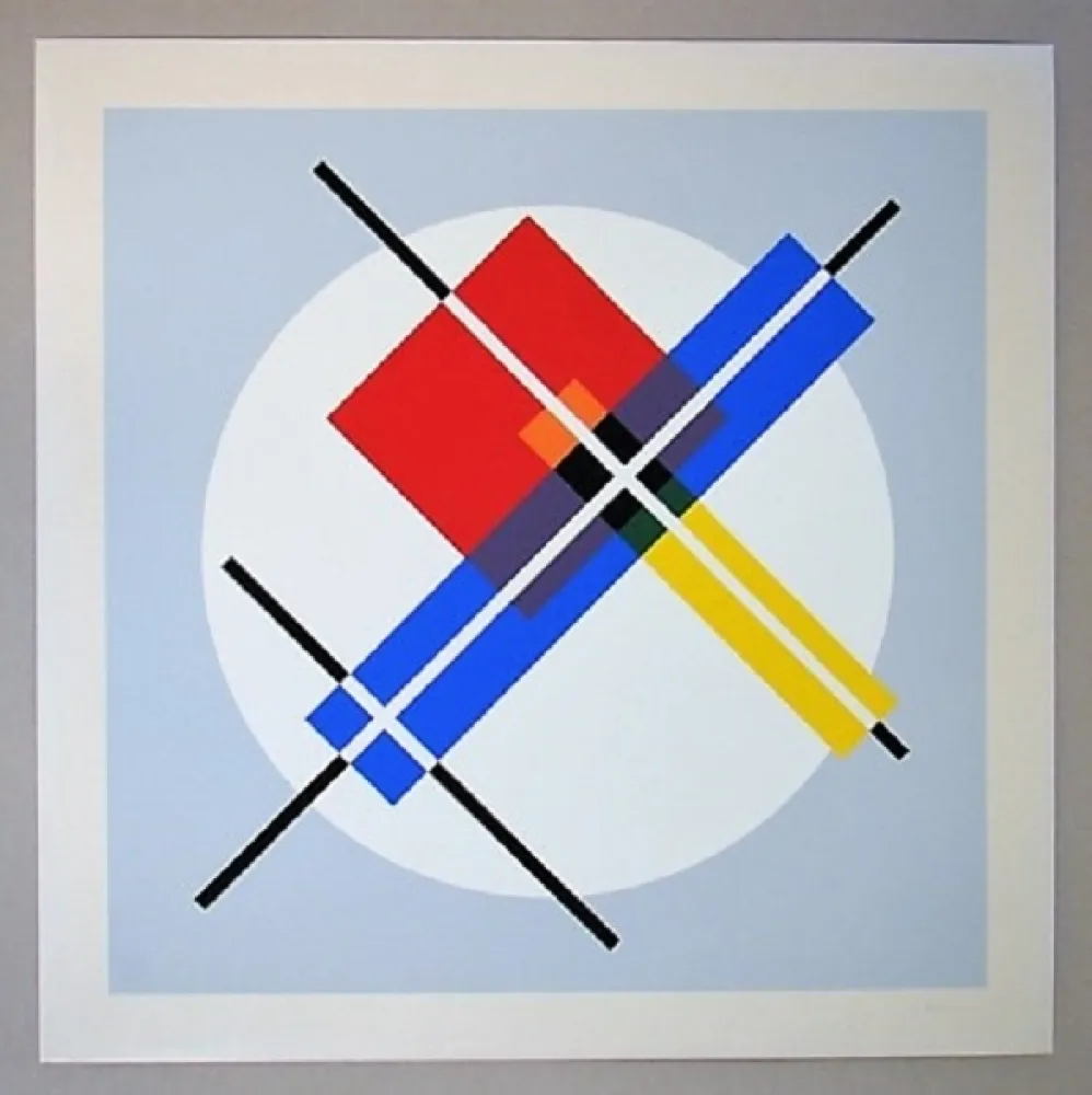 Serigrafia Gorin - Composition géométrique