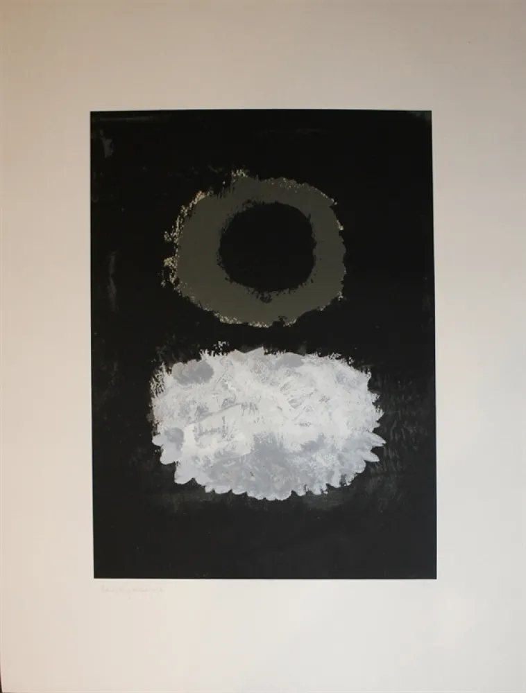 Serigrafia Gottlieb - Black Field