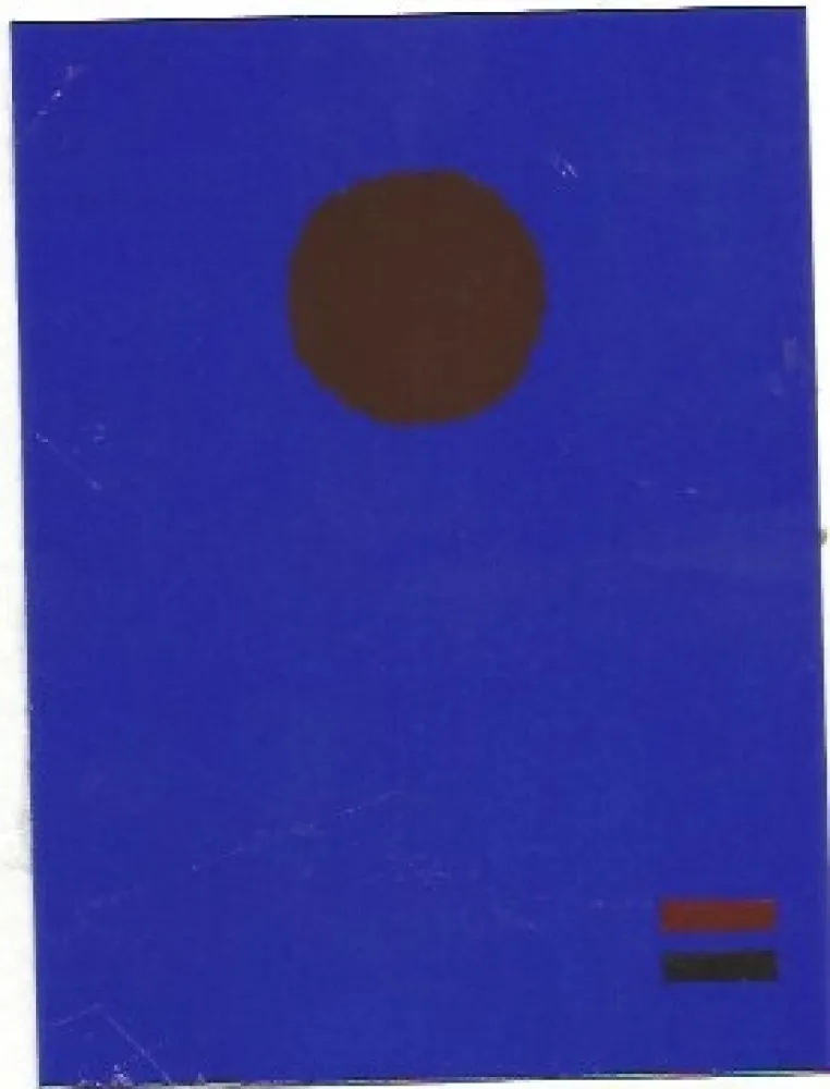 Serigrafia Gottlieb - Blue night