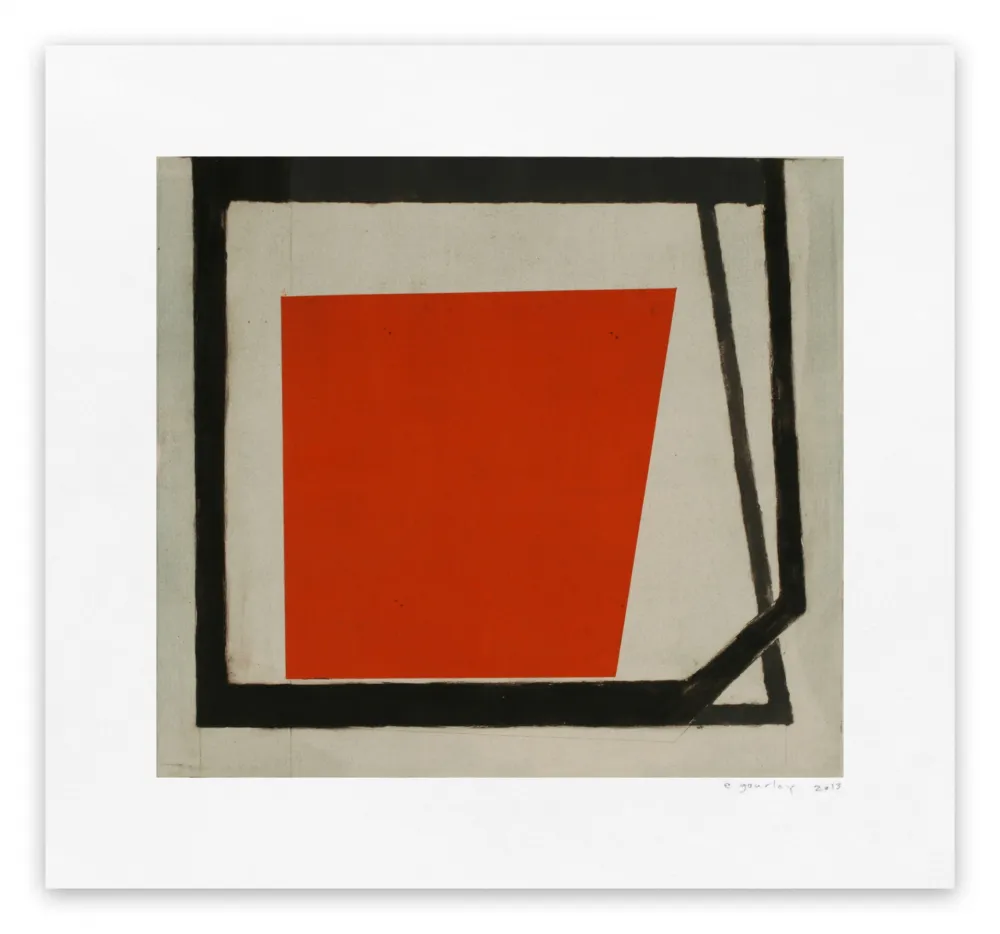 Monotipia Gourlay - Winter tulip 2