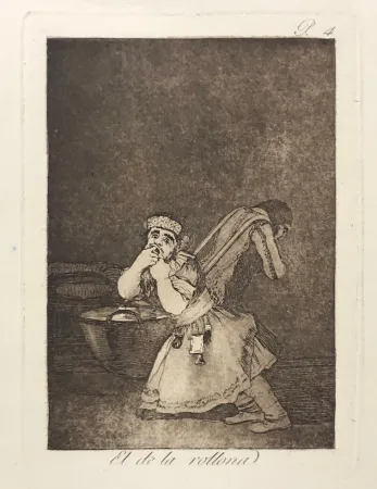 Água-Forte Goya - Capricho 4. El de la rollona