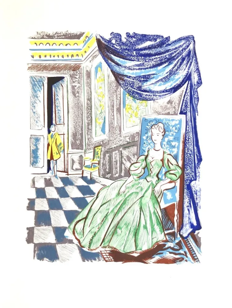 Xilogravura Grau Sala - Théâtre de Marivaux