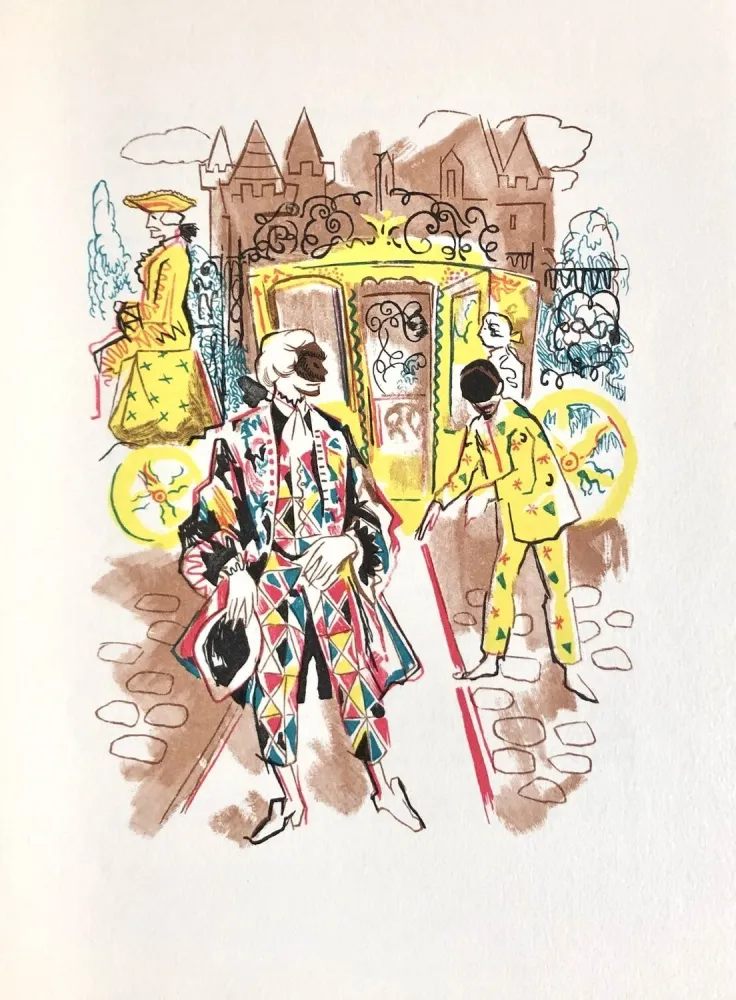 Xilogravura Grau Sala - Théâtre de Marivaux