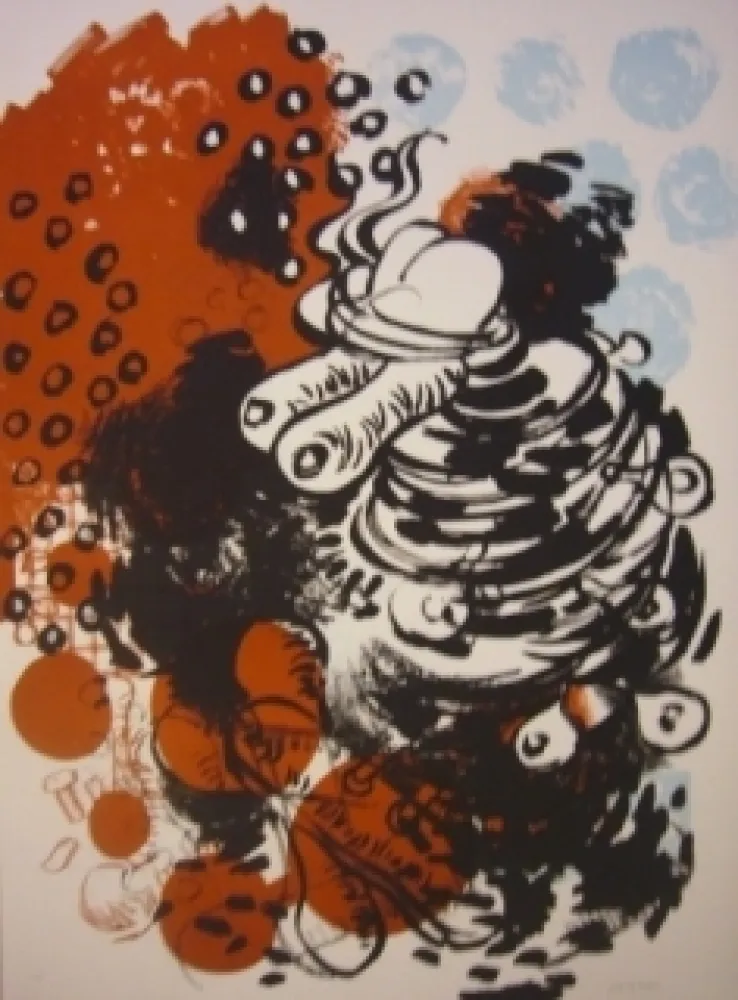 Litografia Grau - Sans titre 2