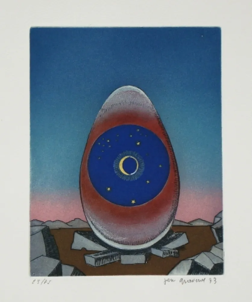 Água-Forte E Água-Tinta Graverol - Les divinités naturelles