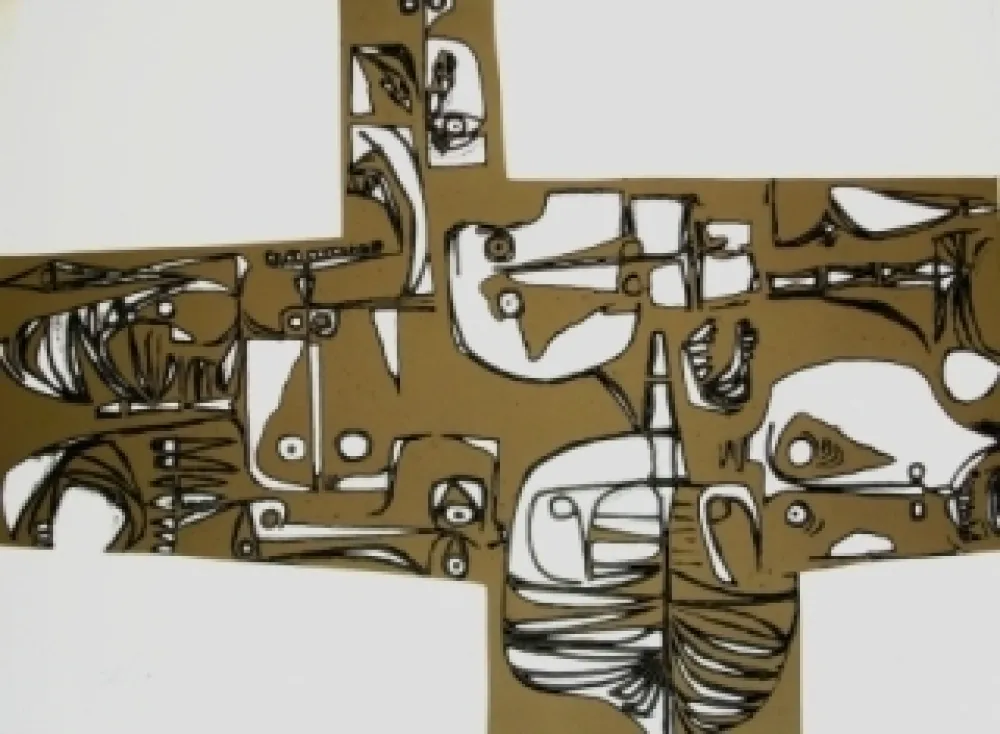 Gravura Guayasamin - Milay 2