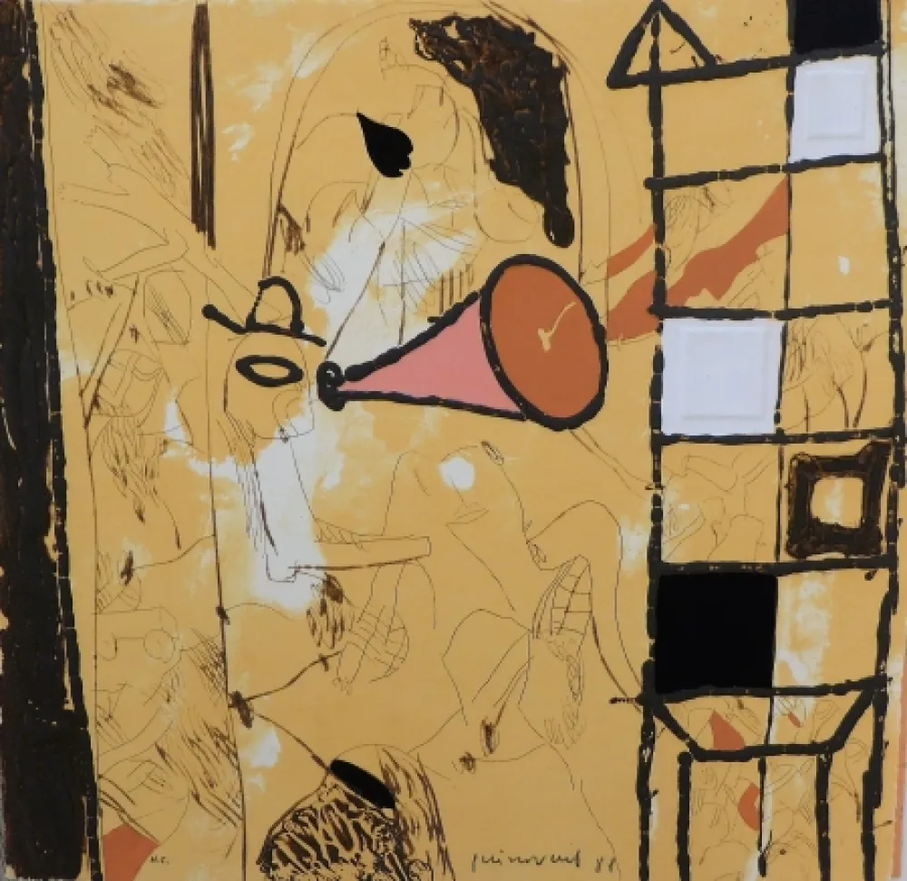 Gravura Guinovart - Garcia Lorca 9