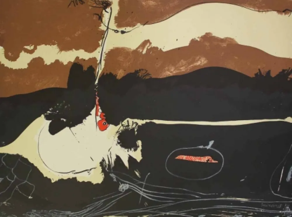 Litografia Guinovart - Gui 5