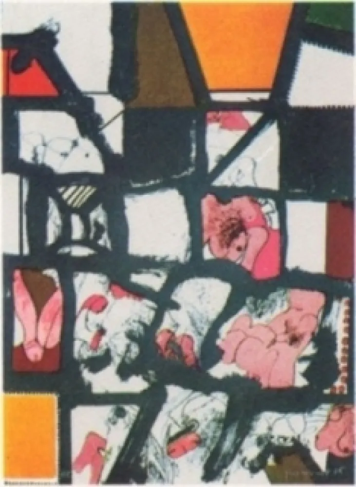 Litografia Guinovart - L'ull