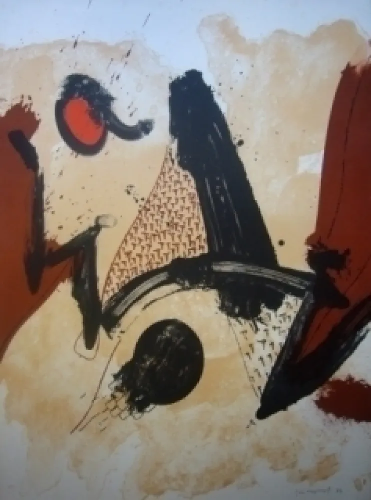 Litografia Guinovart - Sans titre 20