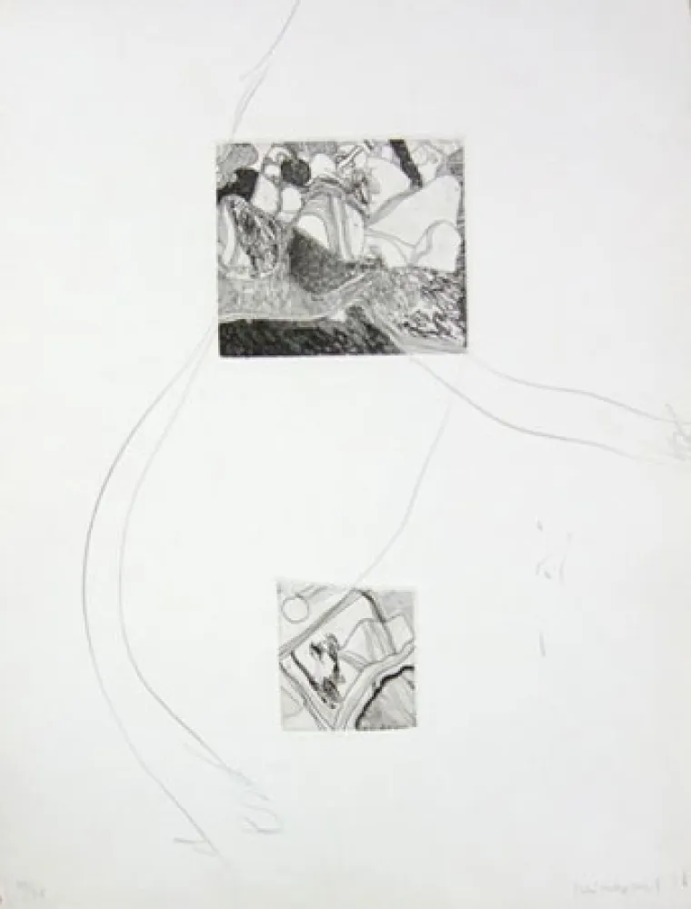 Água-Forte Guinovart - S/T