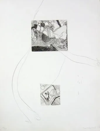 Água-Forte Guinovart - S/T