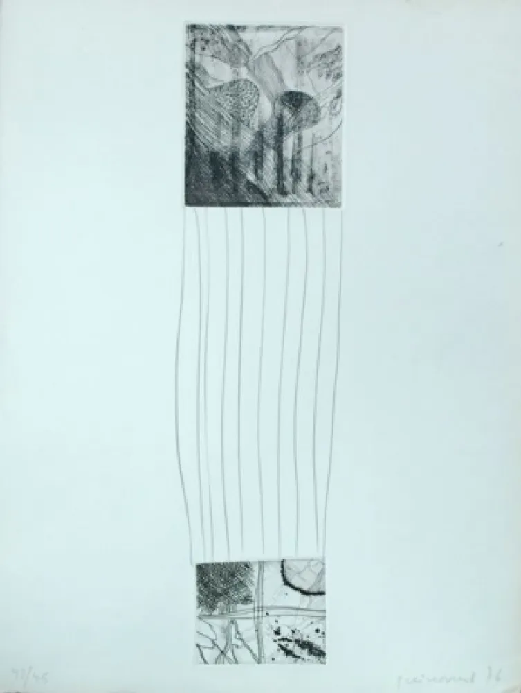 Água-Forte Guinovart - S/T