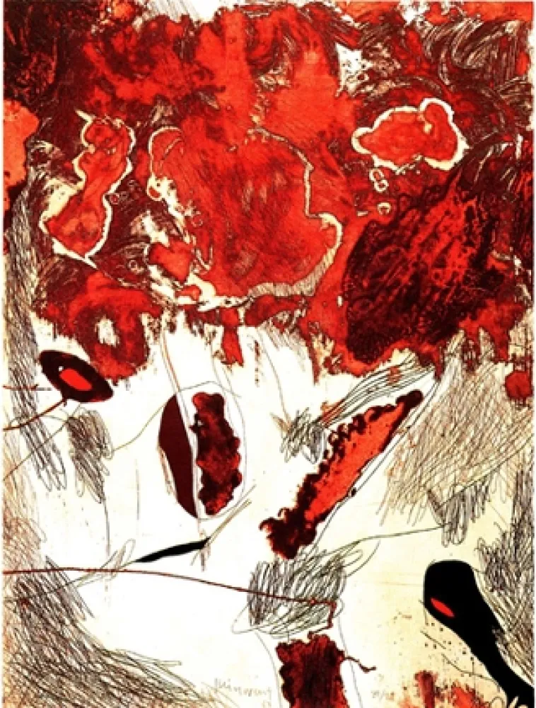 Gravura Guinovart - Tierra natural