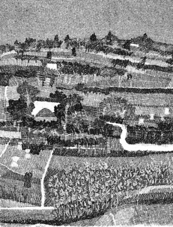 Água-Forte Gulino - Paesaggio marchigiano