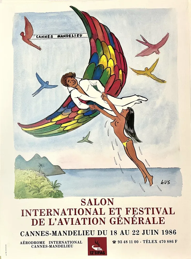 Cartaz Gus - Salon International et Festival de l'Aviation Générale