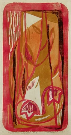 Xilogravura Haas - Summer Garden