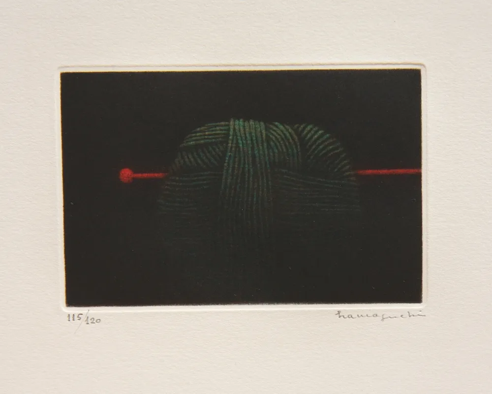 Meio-Tom Hamaguchi - Ball of Green Yarn 
