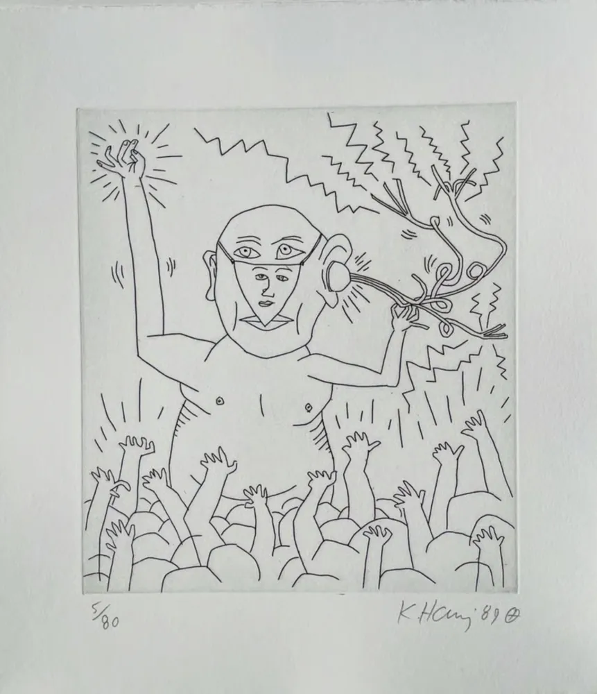 Gravura Haring - The Valley (2)