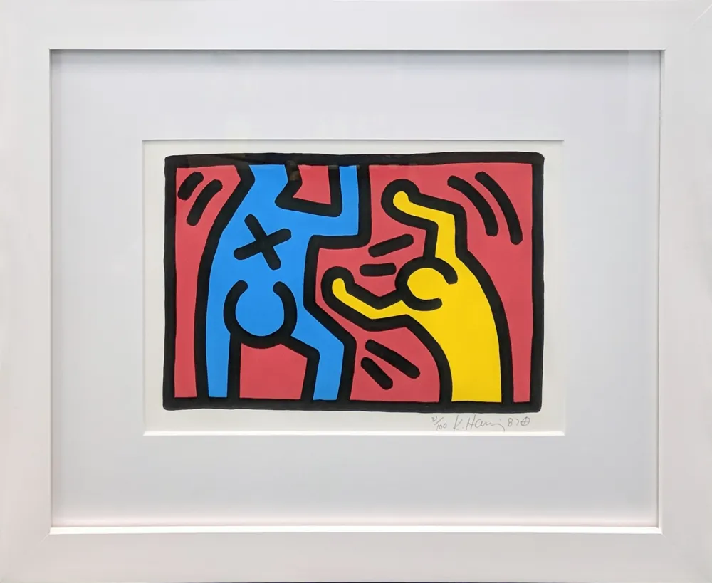 Litografia Haring - UNTITLED (D)