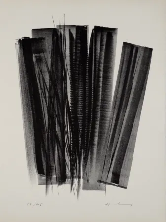 Litografia Hartung - Campagne de schiste (L 162), 1978 - Hand-signed