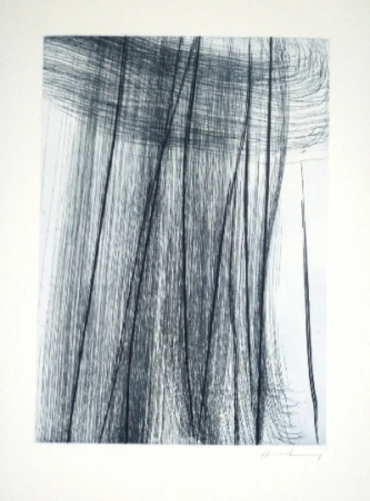 Água-Forte E Água-Tinta Hartung - Elegie des alizes