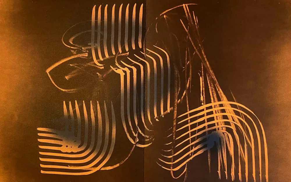 Litografia Hartung - Farandole