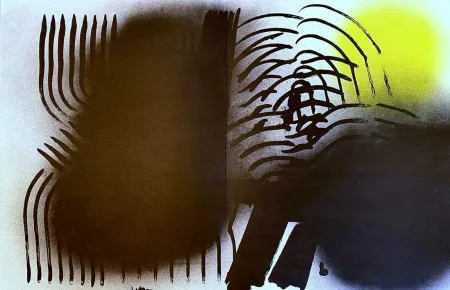 Litografia Hartung - Farandole