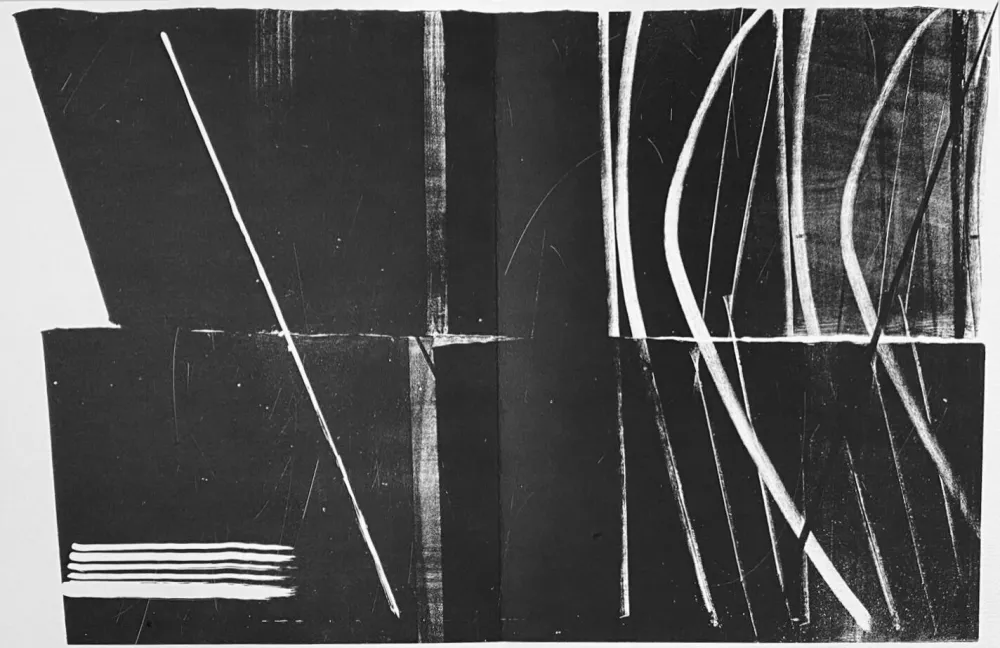 Litografia Hartung - Farandole