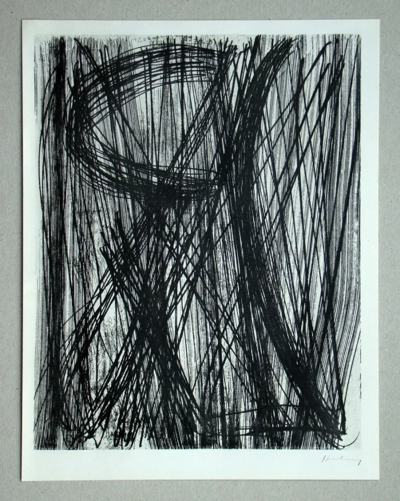 Serigrafia Hartung - G 17 - 1953