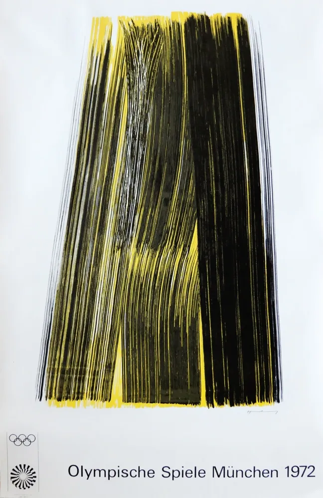 Cartaz Hartung - Jeux Olympiques