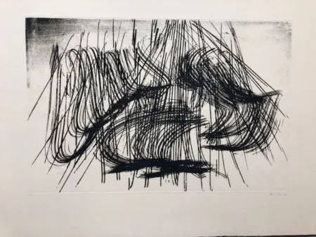 Água-Forte Hartung - Las Estampas de la Cometa