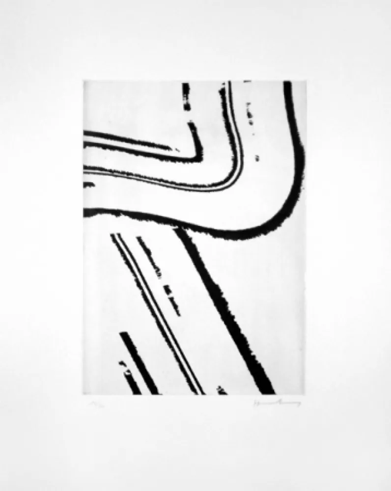 Água-Forte Hartung - Untitled