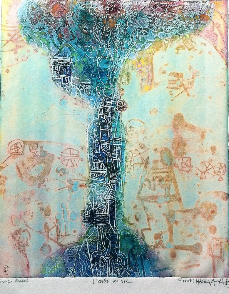 Gravura Hasegawa - L'arbre de vie 