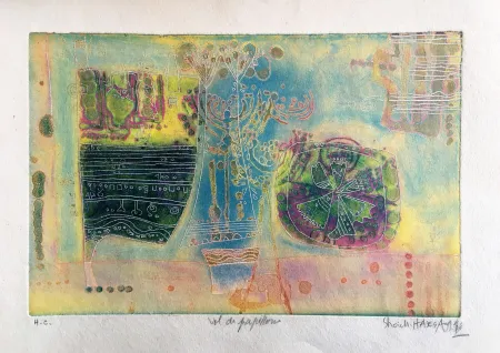 Gravura Hasegawa - Vol de Papillon 