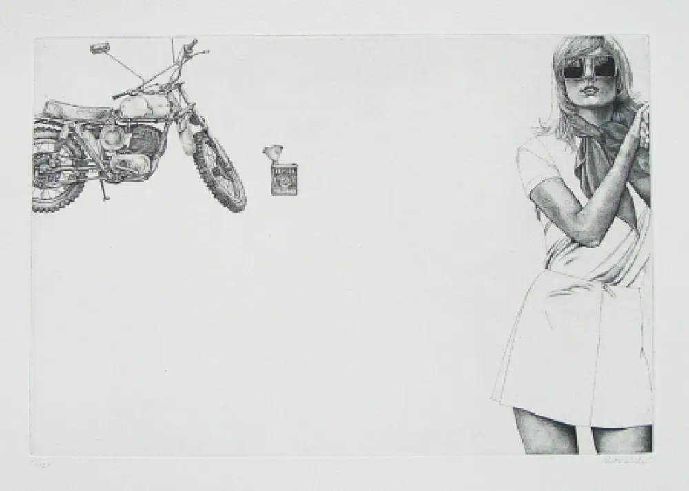 Água-Forte Häsler - Titre inconnu